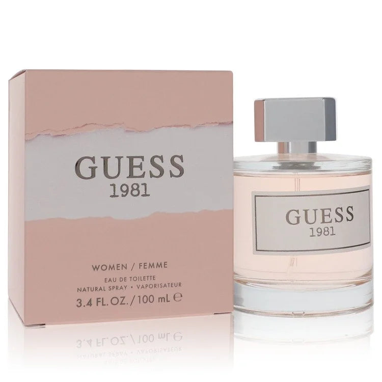 Guess 1981 Eau De Toilette Spray By Guess 3.4 oz Eau De Toilette Spray
