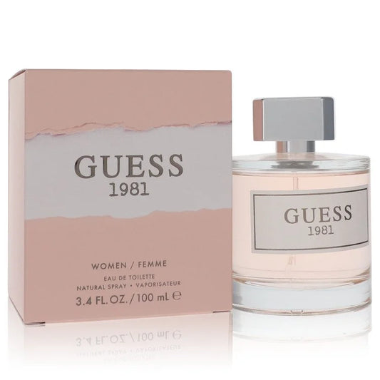 Guess 1981 Eau De Toilette Spray By Guess 3.4 oz Eau De Toilette Spray
