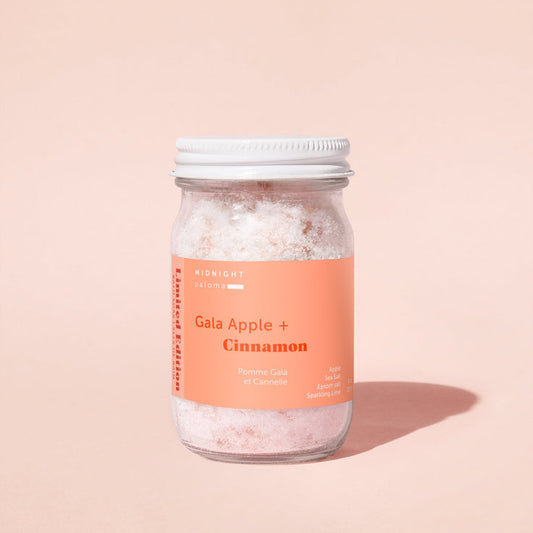 Midnight Paloma - HOLIDAY COLLECTION - Gala Apple + Cinnamon Bath Soak 12oz