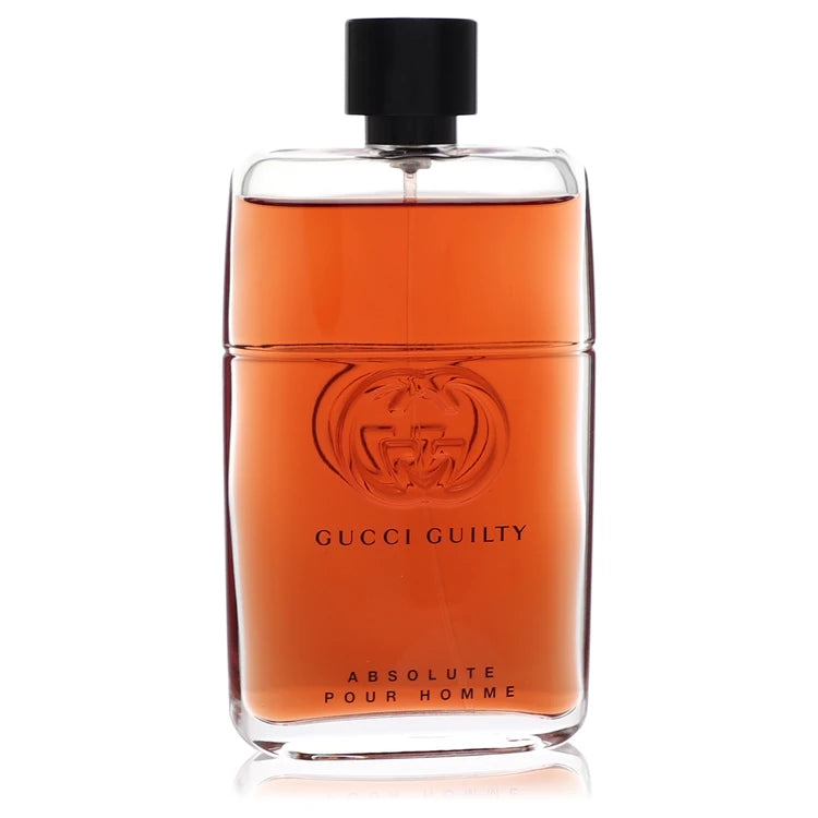 Gucci Guilty Absolute Eau De Parfum Spray (Tester) By Gucci 3 oz Eau De Parfum Spray