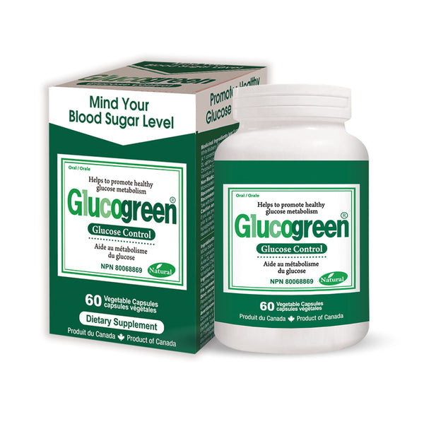 Specialty Products    Glucogreen Glucose Control 60 Vcaps