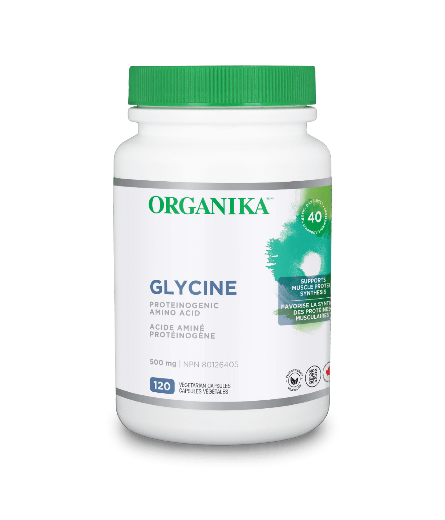Organika   GLYCINE 120VCAP