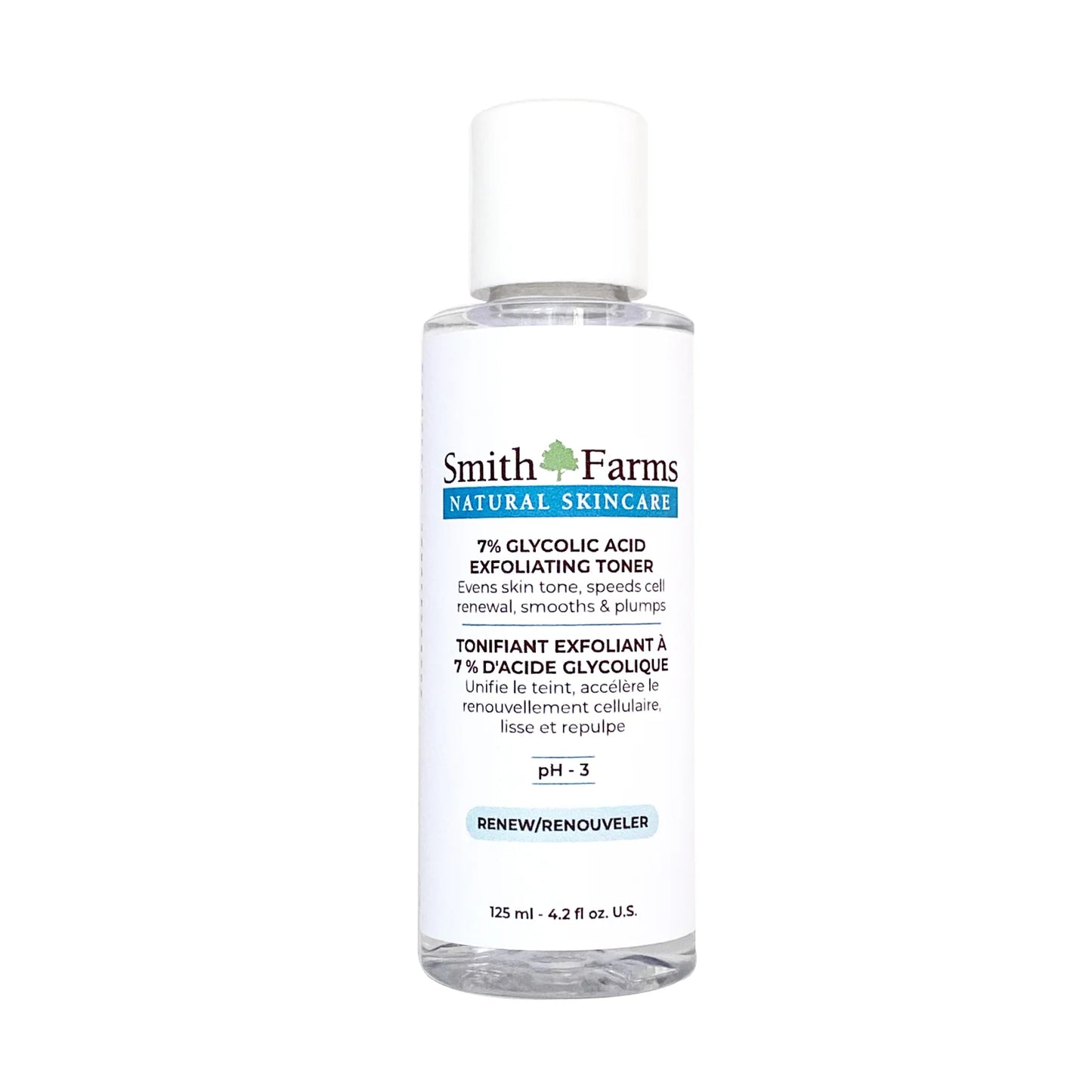 Smith Farms Skincare Inc.   7% Glycolic Acid Exfoliating Toner 125ml