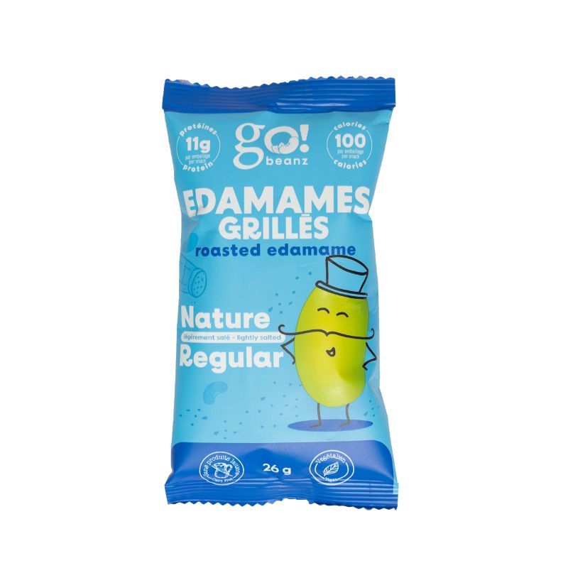 Go Nutrition by Jimmy Sévigny    Go Nutrition Go Beanz    Flavour: Regular 
Container Size: 26 g    Pack of 20