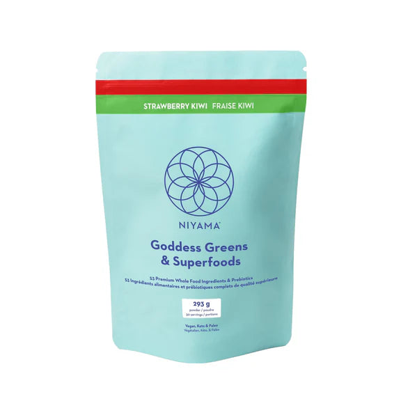 NIYAMA   Goddess Greens & Superfoods
   292g   Raspberry Lemonade