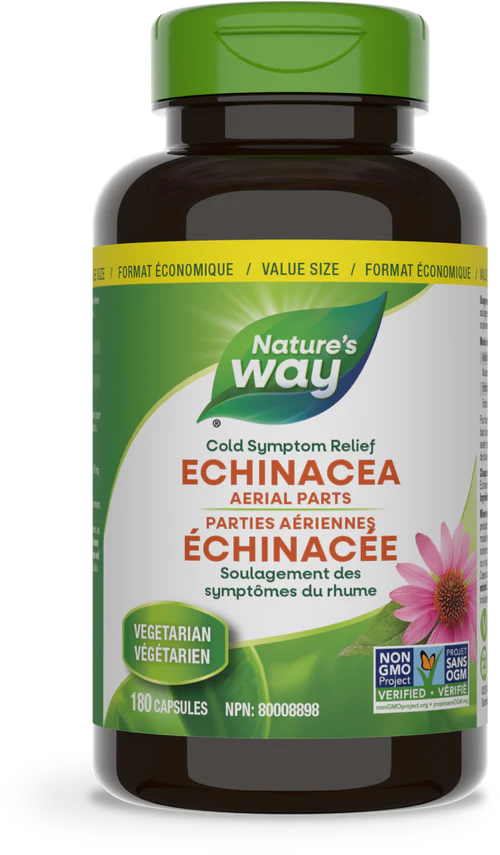 Nature'sWay - Echinacea Herb - 180 Veg Caps