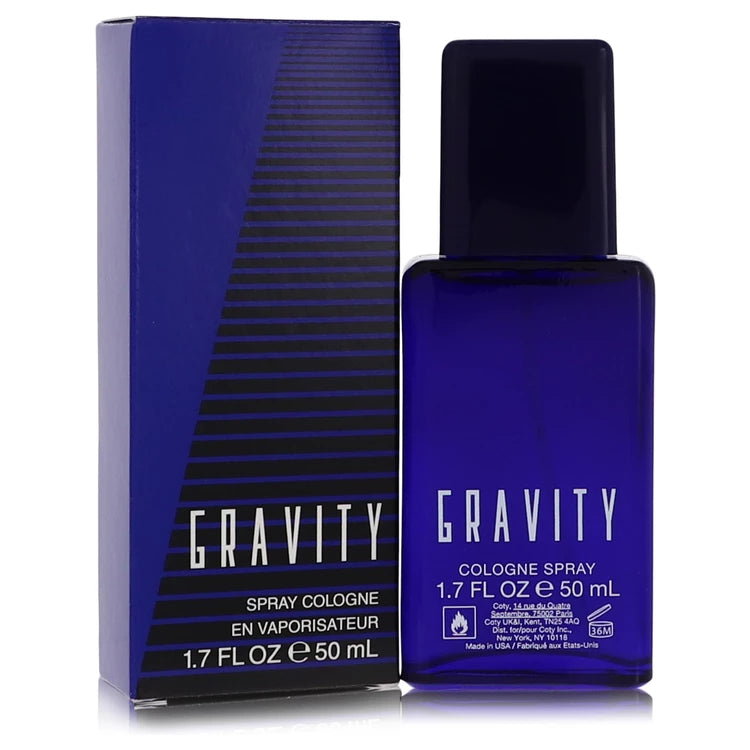Gravity Cologne Spray 50ml By Coty 1.7 oz Cologne Spray