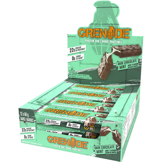 Grenade   Dark Chocolate Mint   12*60G/Bar
