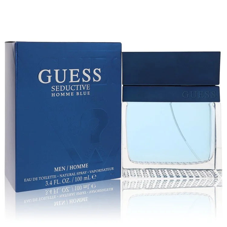 Guess Seductive Homme Blue Eau De Toilette Spray By Guess 3.4 oz Eau De Toilette Spray
