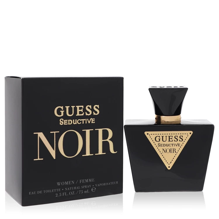 Guess Seductive Noir Eau De Toilette Spray By Guess 2.5 oz Eau De Toilette Spray