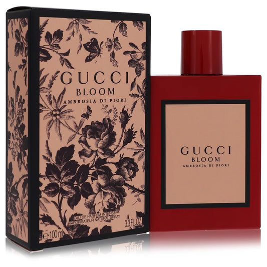 Gucci Bloom Ambrosia Di Fiori Eau De Parfum Intense Spray By Gucci 3.3 oz Eau De Parfum Intense Spray
