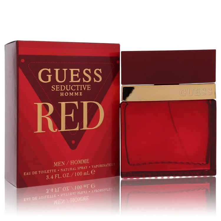 Guess Seductive Homme Red Eau De Toilette Spray By Guess 3.4 oz Eau De Toilette Spray