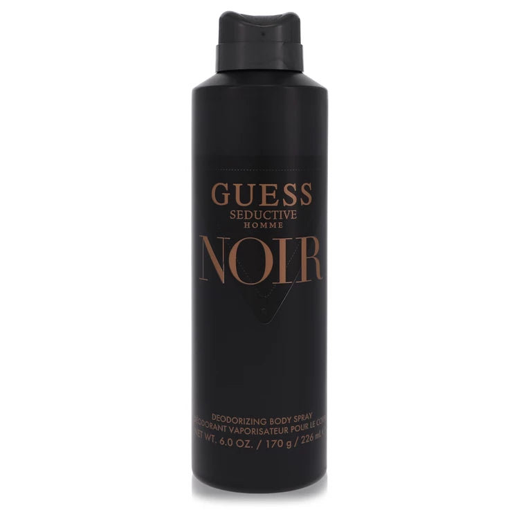 Guess Seductive Homme Noir Body Spray By Guess 6 oz Body Spray