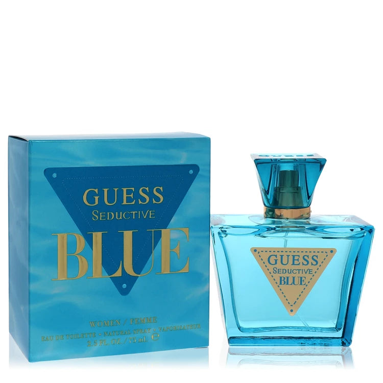 Guess Seductive Blue Eau De Toilette Spray By Guess 2.5 oz Eau De Toilette Spray