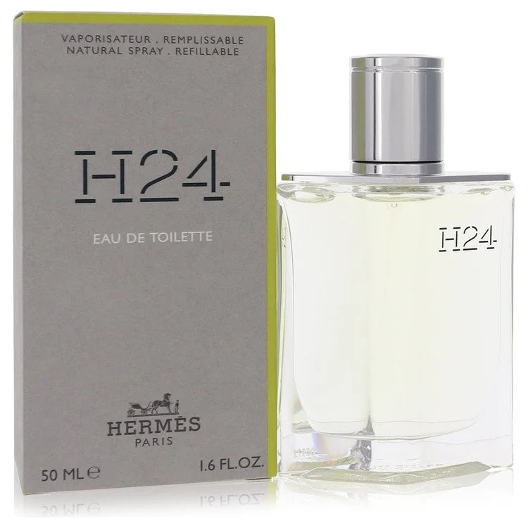 H24 Eau De Toilette Refillable Spray By Hermes 1.6 oz Eau De Toilette Refillable Spray