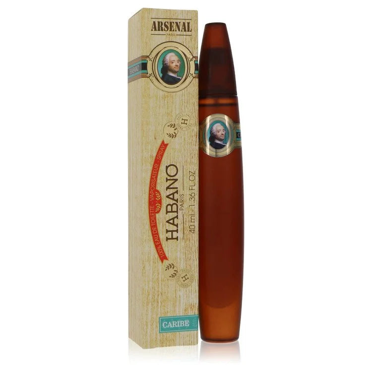 Habano Caribe Eau De Toilette Spray By Gilles Cantuel 1.36 oz Eau De Toilette Spray
