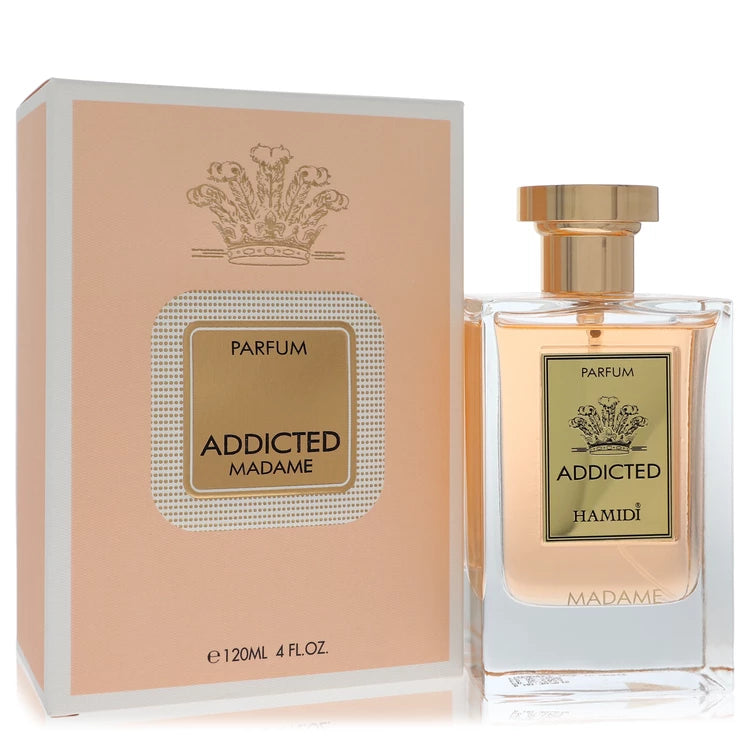Hamidi Addicted Madame Eau De Parfum Spray By Hamidi 4 oz Eau De Parfum Spray