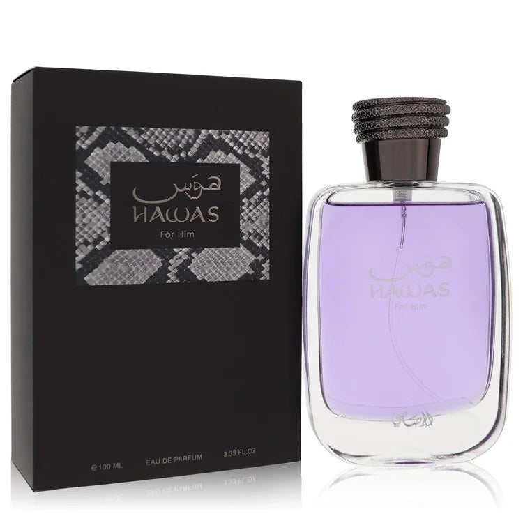 Hawas Eau De Parfum Spray By Rasasi 3.33 oz Eau De Parfum Spray