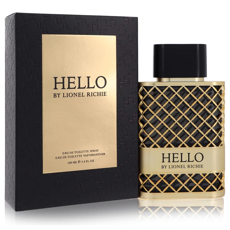 Hello By Lionel Richie Eau De Toilette Spray By Lionel Richie 3.4 oz Eau De Toilette Spray