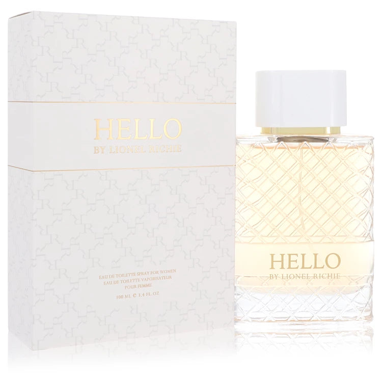 Hello By Lionel Richie Eau De Toilette Spray By Lionel Richie 3.4 oz Eau De Toilette Spray
