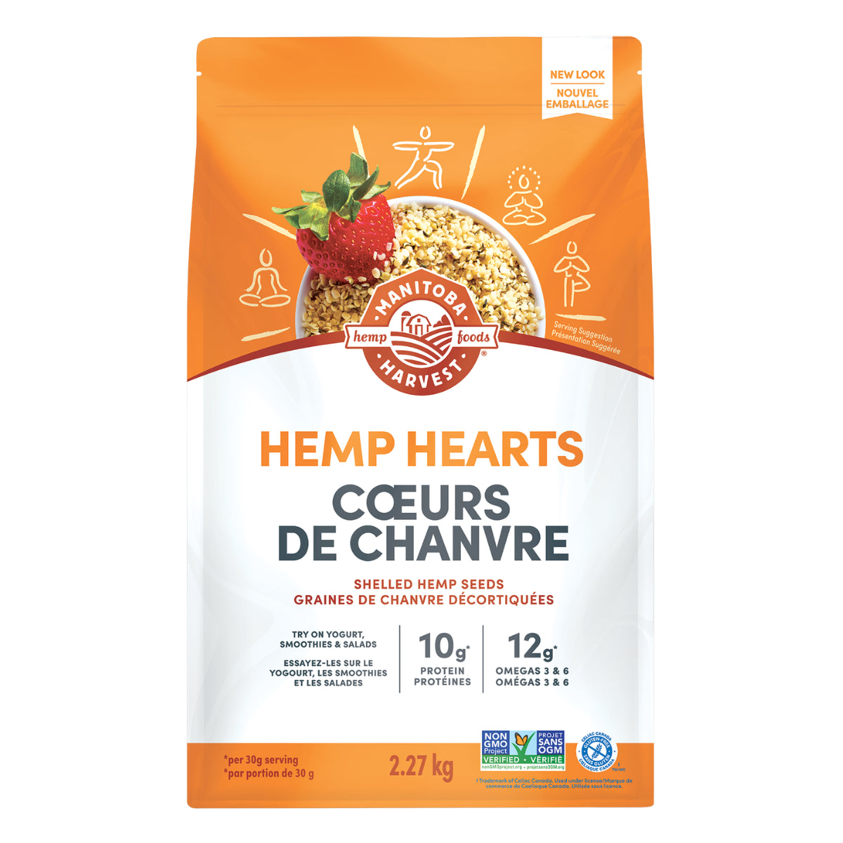 Manitoba Harvest - Hemp Hearts - 2kg