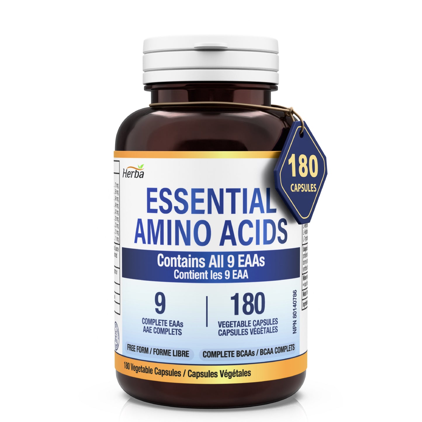 Herba  Essential Amino Acids 352mg - 180 Capsules