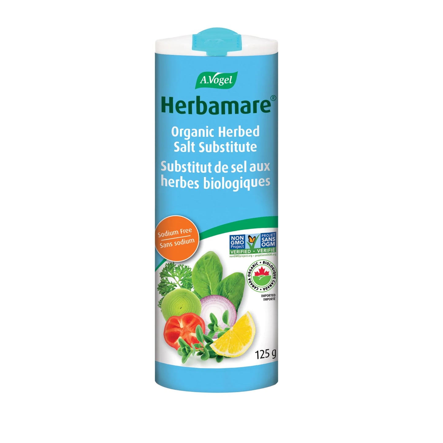 A.VOGEL    Herbamare Sea Salt    sodium free   125g