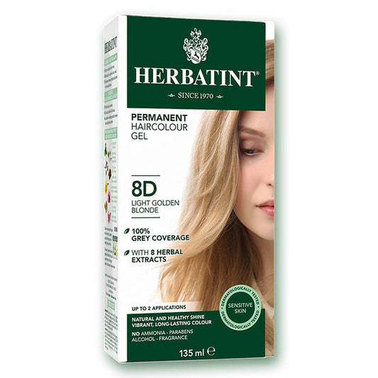 Herbatint D8 LIGHT GOLDEN BLONDE 135 ML