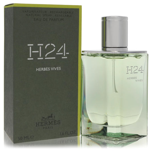 Hermes H24 Herbes Vives Eau De Parfum Refillable Spray By Hermes 1.7 oz Eau De Parfum Refillable Spray