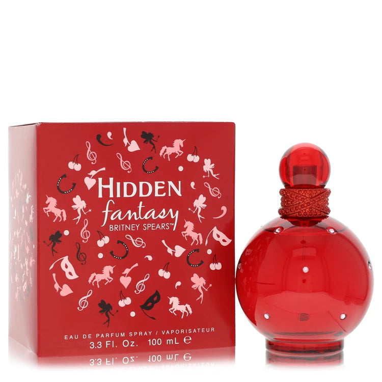 Hidden Fantasy Eau De Parfum Spray By Britney Spears 3.4 oz Eau De Parfum Spray