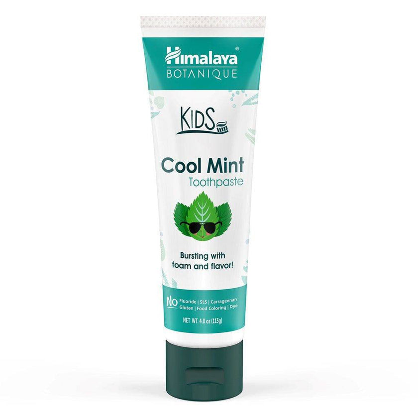 Himalaya Wellness    Himalaya Kids Toothpaste (Bilingual)    Flavour: Cool Mint 
Container Size: 113 g    Each