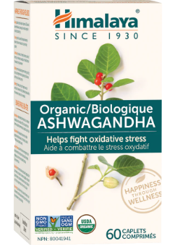 Himalaya Wellness    Himalaya Herbs Ashwagandha (Bilingual)    Container Size: 60 Count    Each