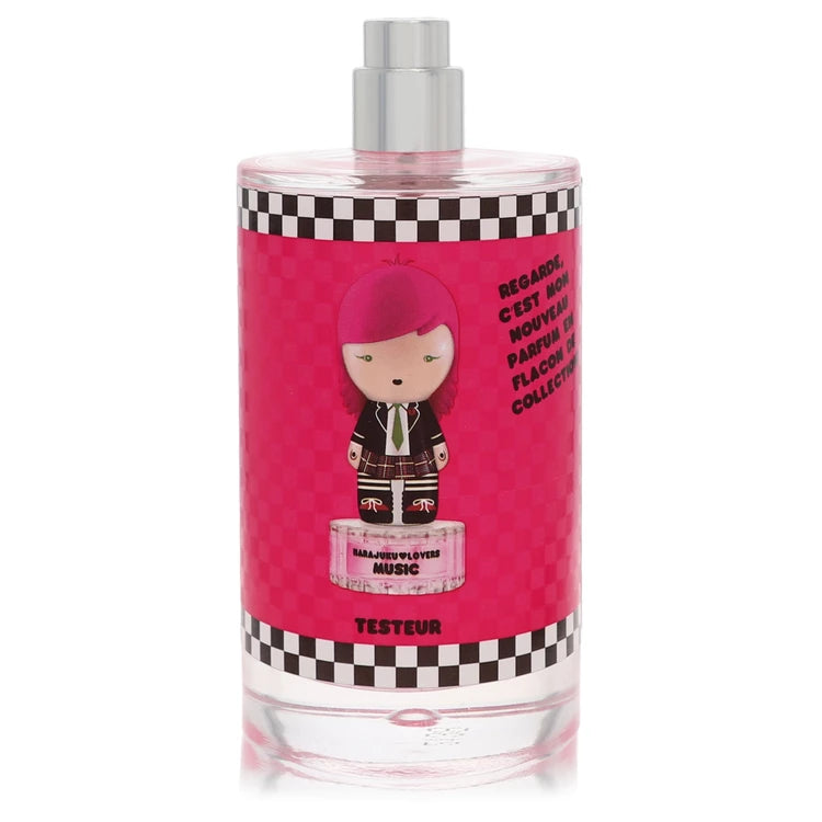 Harajuku Lovers Wicked Style Music Eau De Toilette Spray (Tester) By Gwen Stefani 3.4 oz Eau De Toilette Spray
