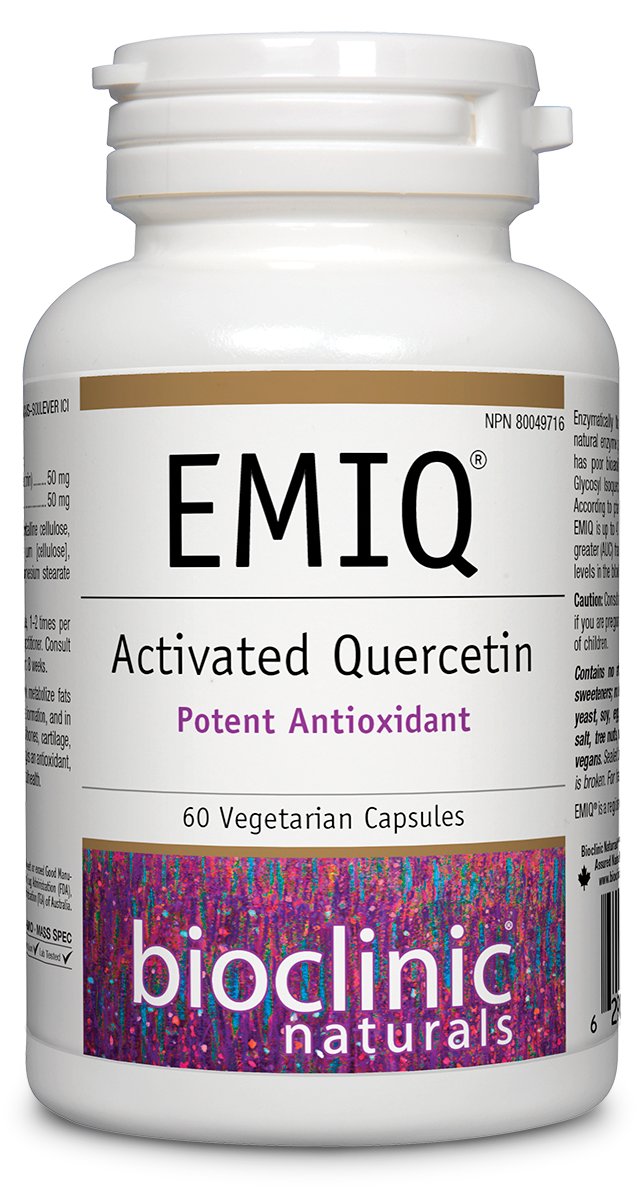 BioClinic   EMIQ Activated Quercetin   60 V-Cap