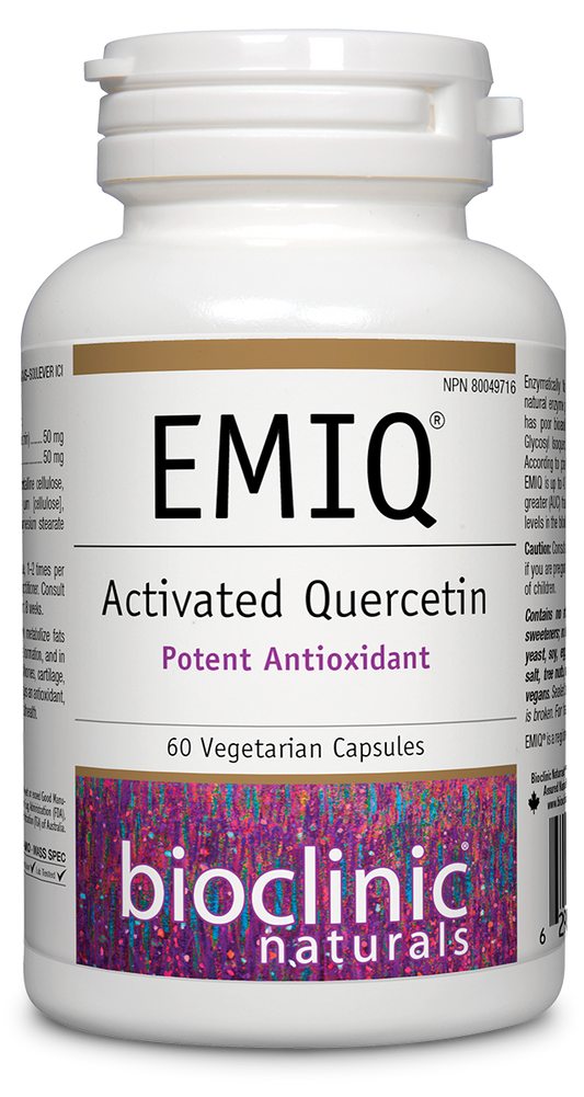 BioClinic   EMIQ Activated Quercetin   60 V-Cap