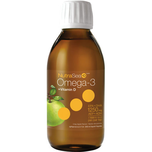 Nature's Way - NutraSea+D / (Crisp Apple) - 200 ml