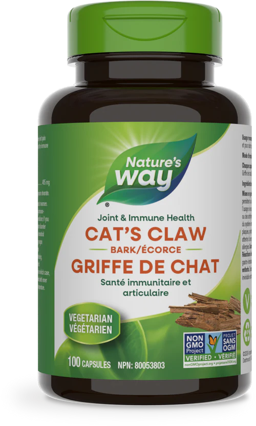 Nature's Way - Cat’s Claw - 100 Veg Caps