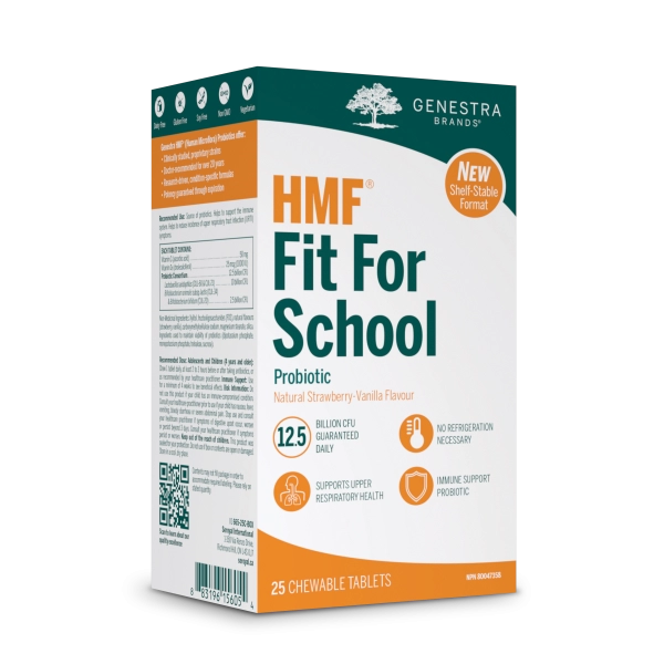 GENESTRA HMF Fit For School (shelf-stable) 25 tabs 