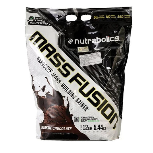 NUTRABOLICS   MASS FUSION   EXTEREME CHOCOLATE   12lbs