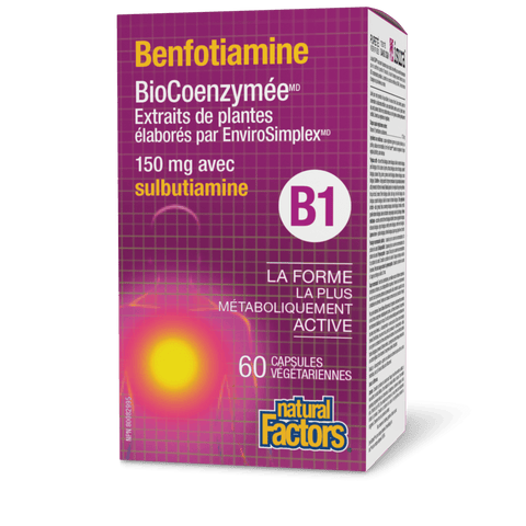 Natural Factors   BioCoenzymated Benfotiamine • B1 plus Sulbutiamine   60vcaps