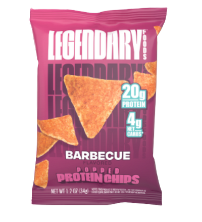Legendary Foods Protein Chips Barbeque 34 g - Case of 7