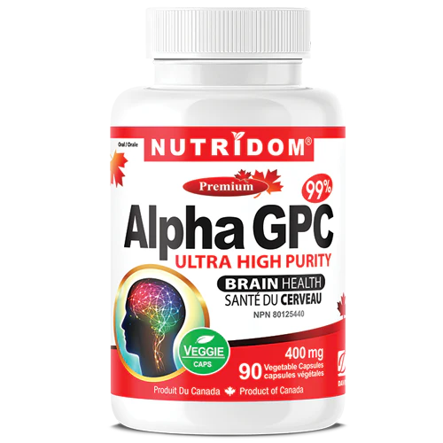 NUTRIDOM®    Alpha GPC 90 Vcaps  - NEW