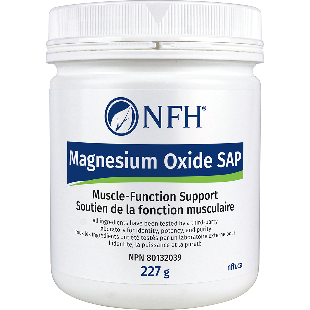 Nutritional Fundamentals for Health    Magnesium Oxide SAP NEW (Muscle-Function Support) 227 g