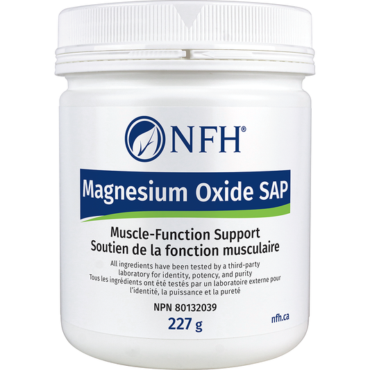 Nutritional Fundamentals for Health    Magnesium Oxide SAP NEW (Muscle-Function Support) 227 g