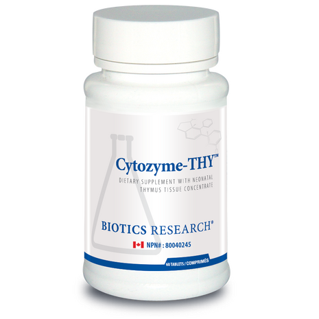 BIOTICS - CYTOZYME - Thymus - 60 Tablets