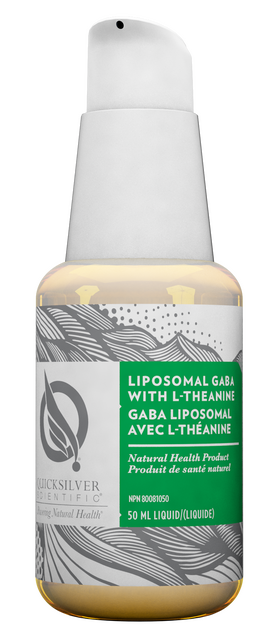 QUICKSILVER -  LIPOSOMAL GABA WITH L-THEANINE - 50ML