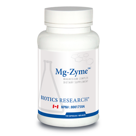 BIOTICS - MG-ZYME - 100 Capsules