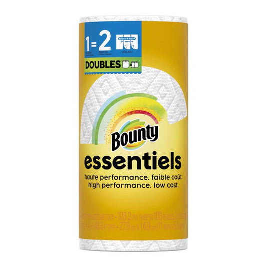 BOUNTY TOWEL DOUBLE SELECT-A-SIZE WHT 108SHT 1 pack of 24