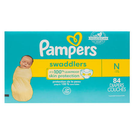 PAMPERS BABY DRY MEGA DIAPERS SIZE-1 84