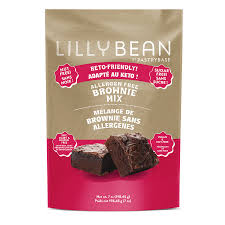 LILLY BEAN    Keto Baking Mixes    LILLY BEAN    Keto Baking Mixes    Keto Brownies Mix 198g